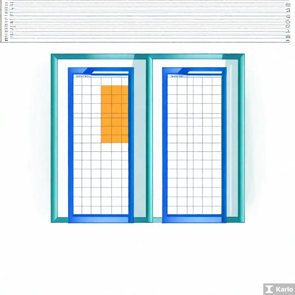 효율적인 엑셀 사용을 위한 두 개창 띄우기 방법